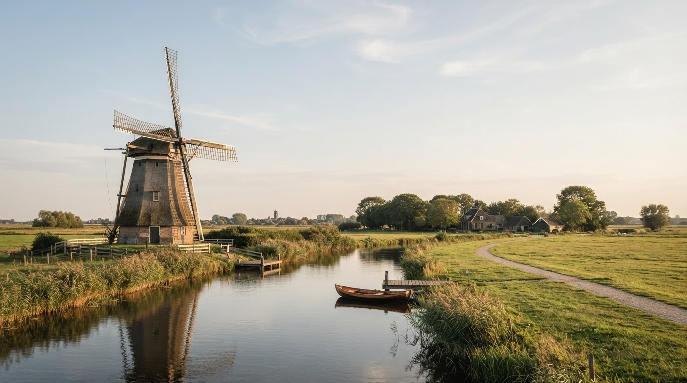 Prins Waardhof — grafiek met stijgende trendlijn en beschermingslaag als symbool voor risicobeheerst beleggen